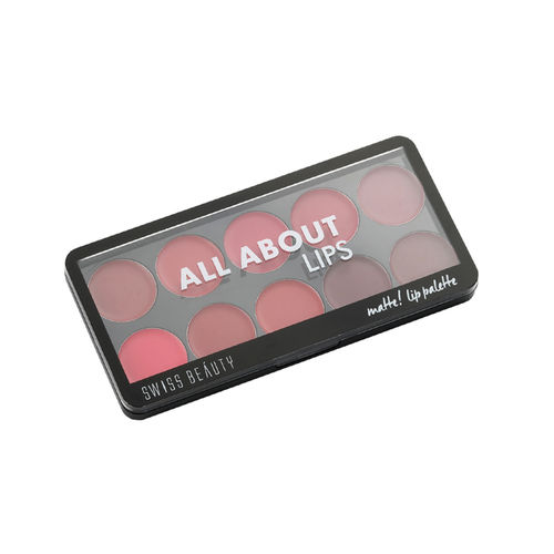 Swiss Beauty All About Lips Palette 01 Buy Swiss Beauty All About Lips Palette 01 Online At Best Price In India Nykaa