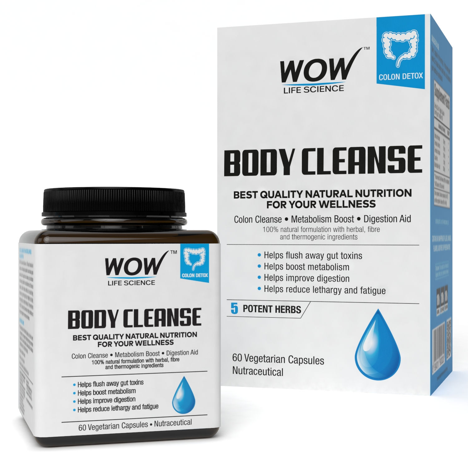 WOW Life Science Body Cleanse Capsules