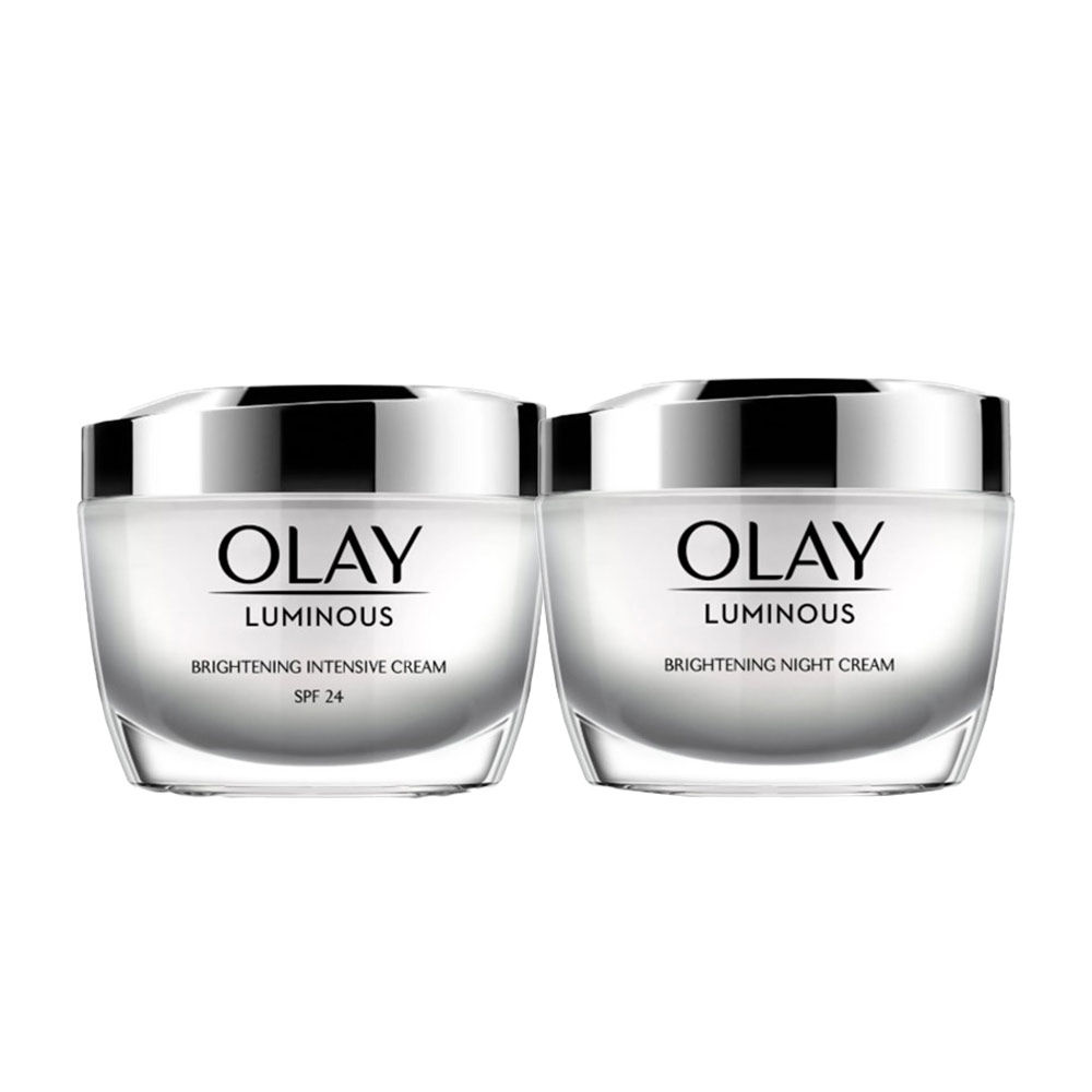 Olay White Radiance Day & Night Cream for Brightening and Glow