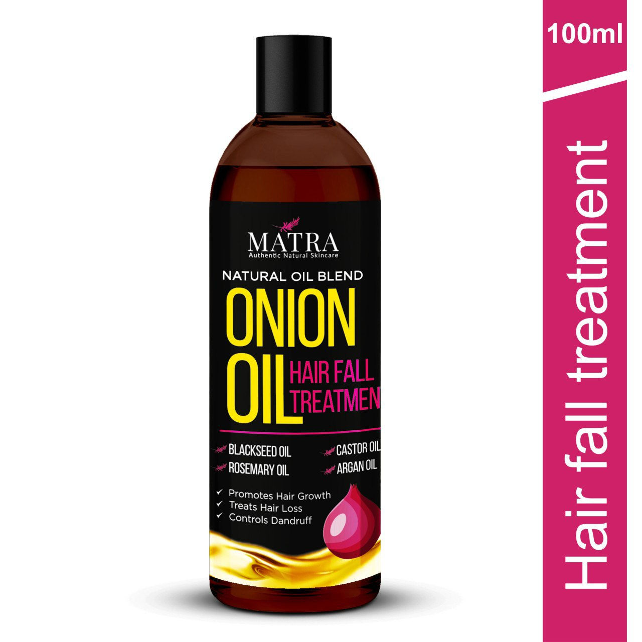 Matra Onion Hair Growth Oil For Hair Fall and Dandruff Treatment: Buy Matra  Onion Hair Growth Oil For Hair Fall and Dandruff Treatment Online at Best  Price in India | Nykaa