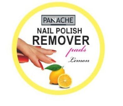 Panache Nail Polish Remover Pads - Lemon