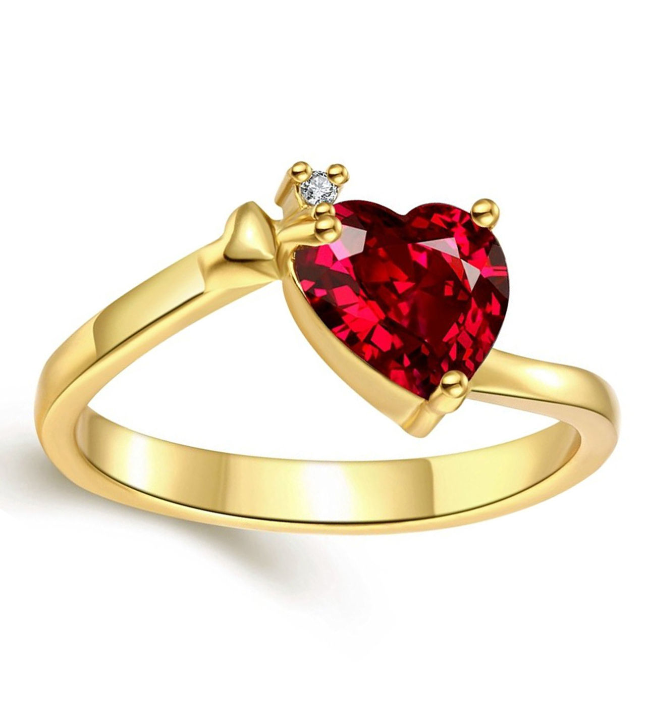 Swedish Heart Shape Diamond Ring