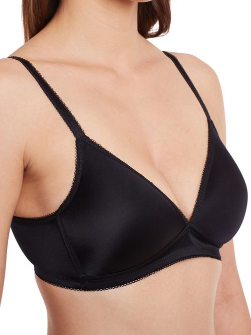 Buy Secrett Curves Basic Beauty Wire Free Soft Cup Bra - Black Online