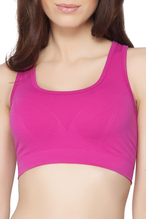 Ushare Outdoor Womens Athletic Sports Bra Size XL Hot Pink Padded, NWT