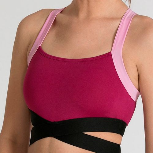 Buy Zivame West Vogue Medium Impact Sports Bra - Pink Online