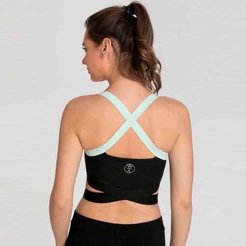 Buy Zivame West Vogue Medium Impact Sports Bra - Black Online