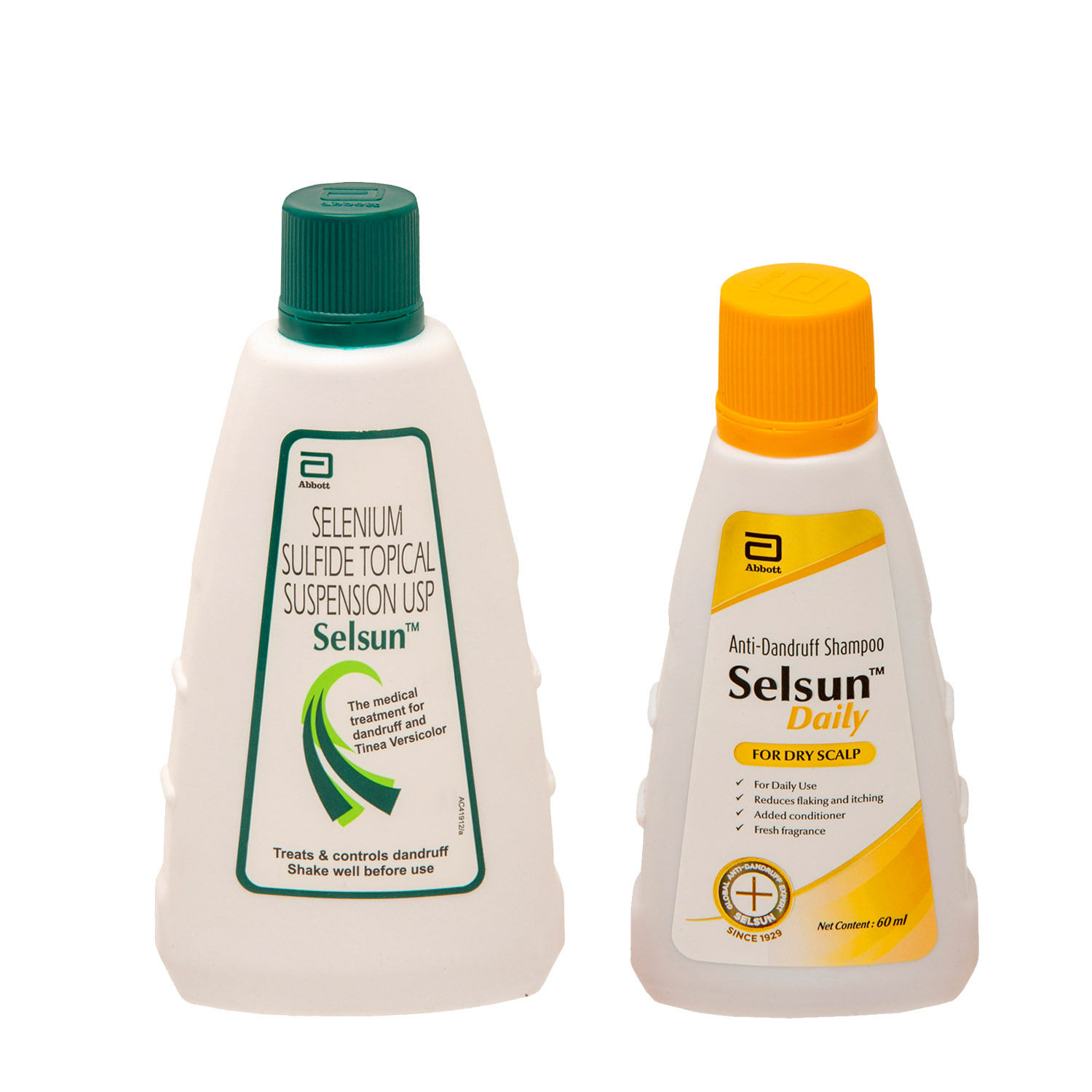 Selsun Suspension & Selsun Daily Combo Pack For Dandruff Treatment And Regular Control