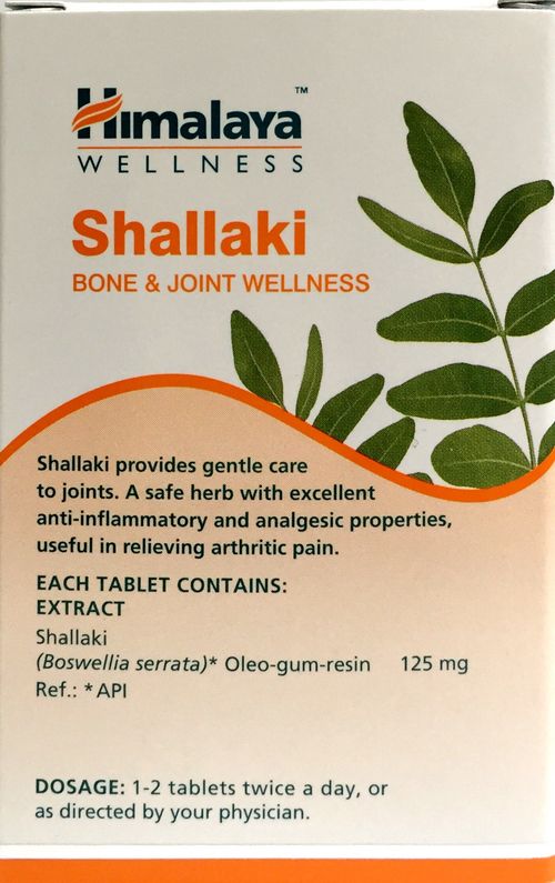 Himalaya Wellness Shallaki For Joint Pain 60 Tablets At Nykaa Com