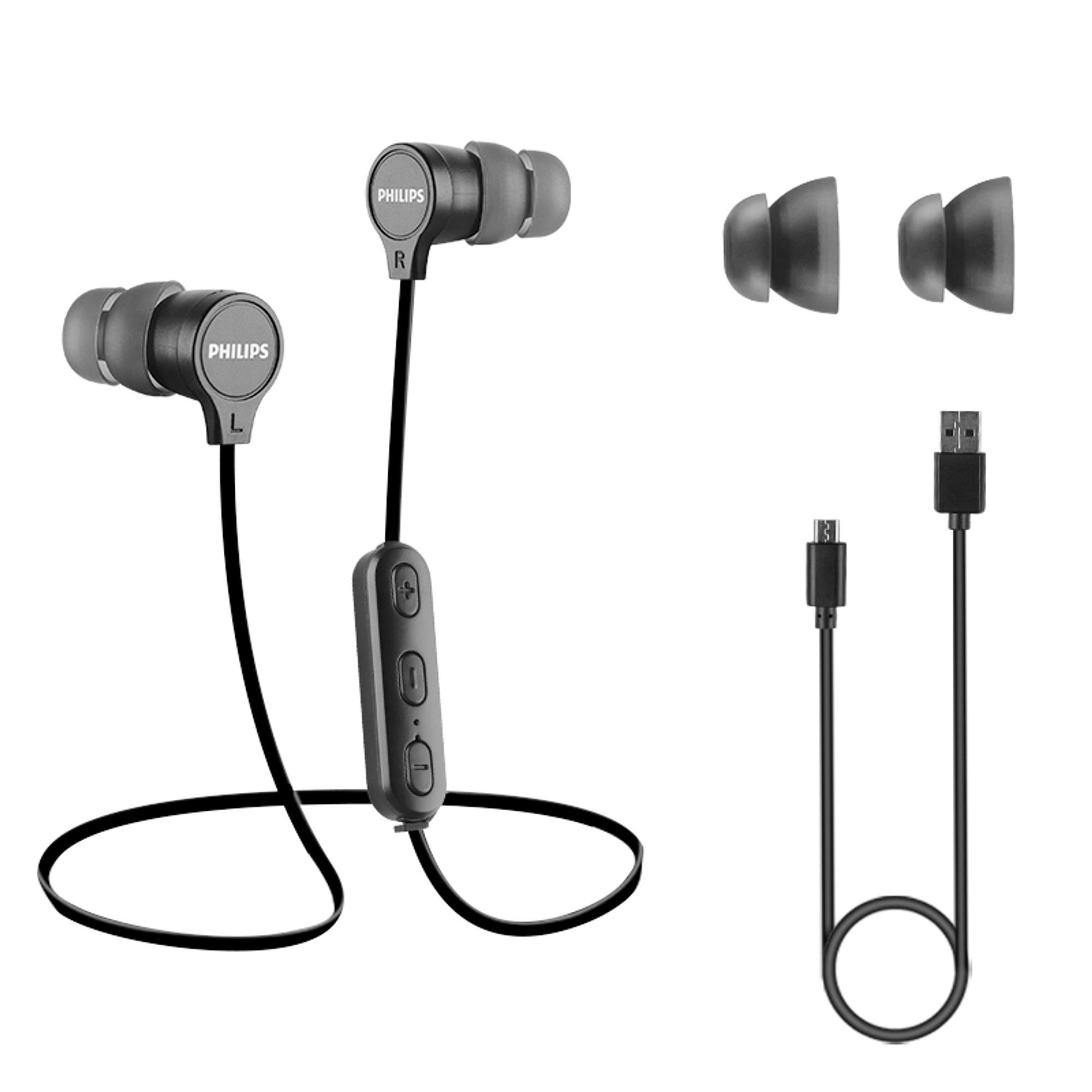 philips bluetooth earphone shb1805bk