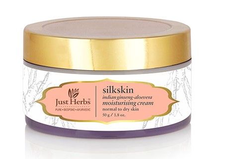 Just Herbs Aloevera Night Moisturising Cream for Dry Skin Paraben Free