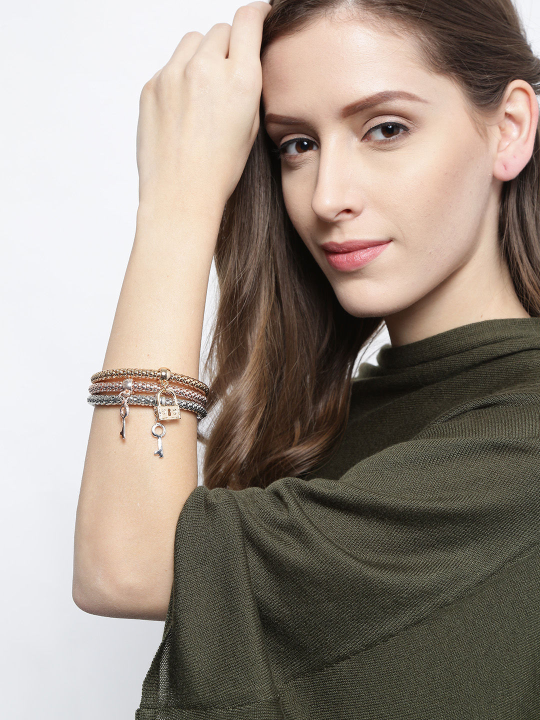 Jewels Galaxy Set Of 3 Handcrafted Contemporary Bracelets Buy Jewels