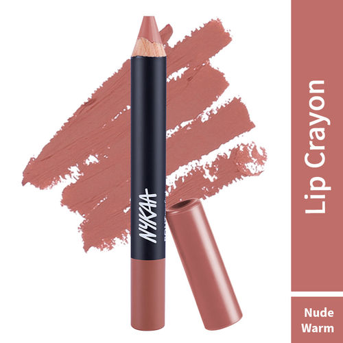 Nykaa Pout Perfect Lip Cheek Creamy Matte Crayon Lipstick Spice Spice Baby 21 Buy Nykaa Pout Perfect Lip Cheek Creamy Matte Crayon Lipstick Spice Spice Baby 21 Online