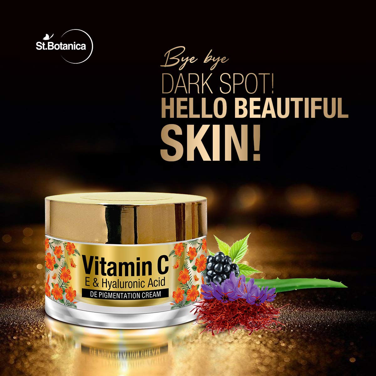 st botanica pigmentation cream