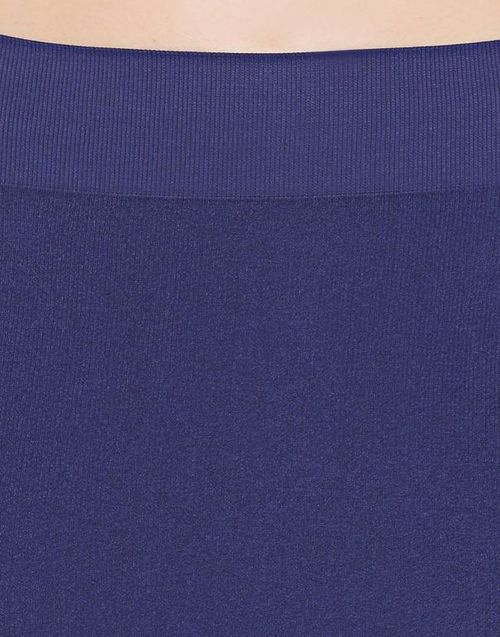 Blue Knitted Saree Shapewear
