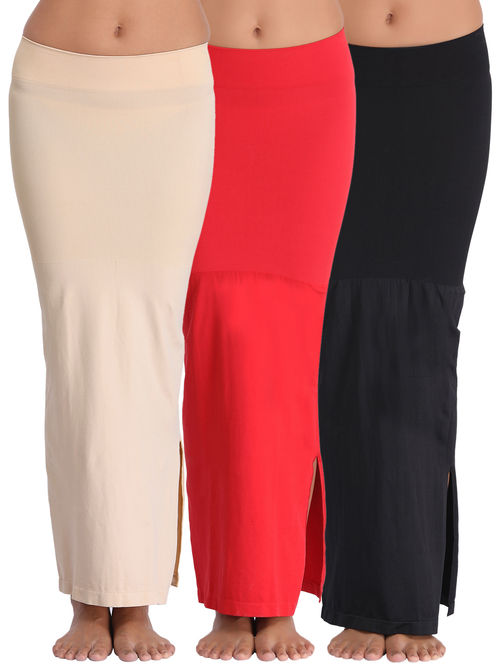 Buy Clovia Saree Shapewear Pack Of 2 - Multi-Color Online