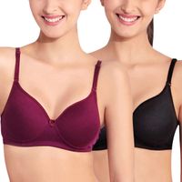 Buy Floret Pep Up T-3033 Full Coverage Non Padded Bra Nude at