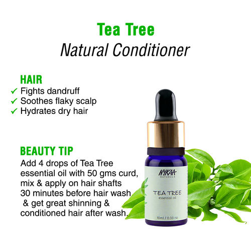 Nykaa Naturals Tea Tree Essential Oil Buy Nykaa Naturals Tea Tree Essential Oil Online At Best Price In India Nykaa Its herbaceous scent may also boost your mood, motivation, and focus. nykaa naturals tea tree essential oil