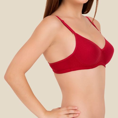 Buy Magenta Padded T-Shirt Bra 40B, Bras