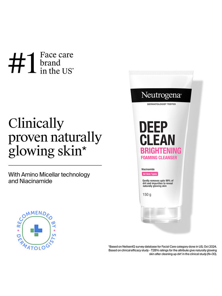 Neutrogena Deep Clean Brightening Foaming Cleanser-picture-24