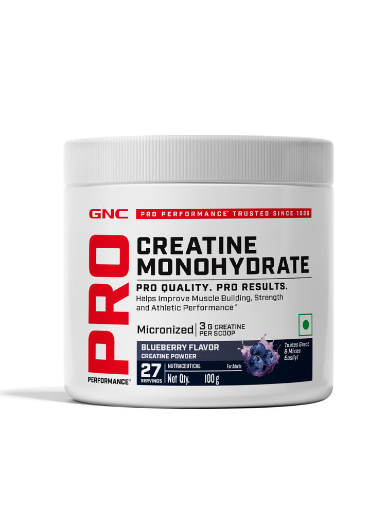 GNC Pro Performance Creatine Monohydrate Powder - Blueberry