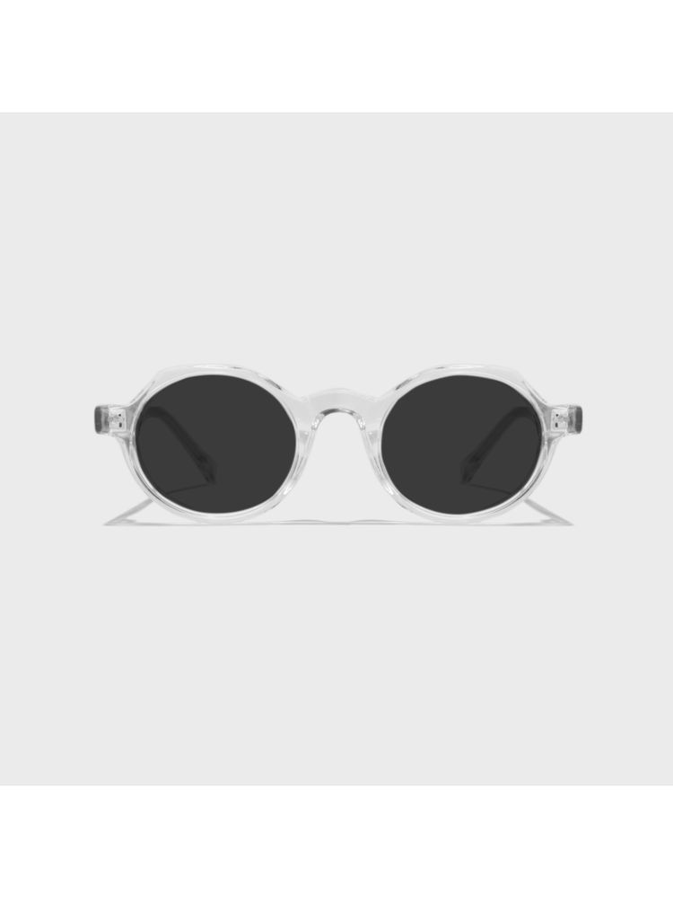 SAM AND MARSHALL 400% Uv Protection Acetate Round Shape Black Unisex Sunglasses-MALANA_WHITE_2908-image-42
