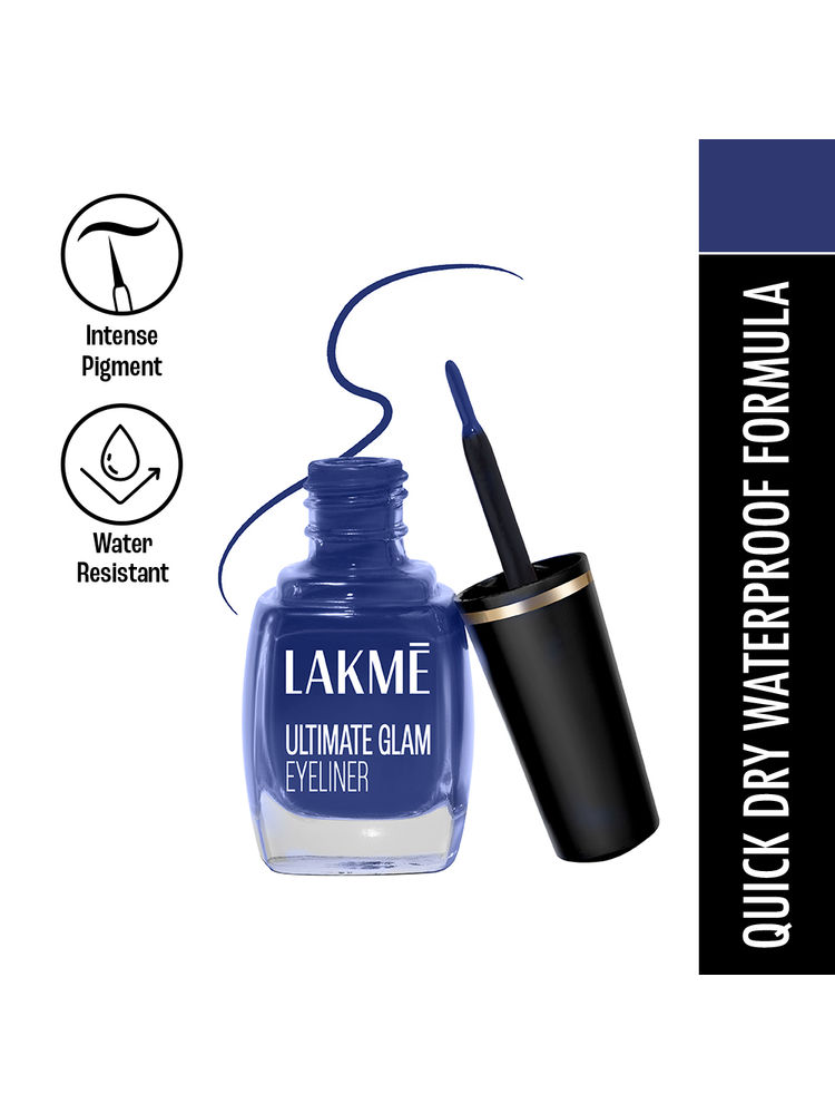 Lakme Ultimate Glam Eye Liner, Semi Matte