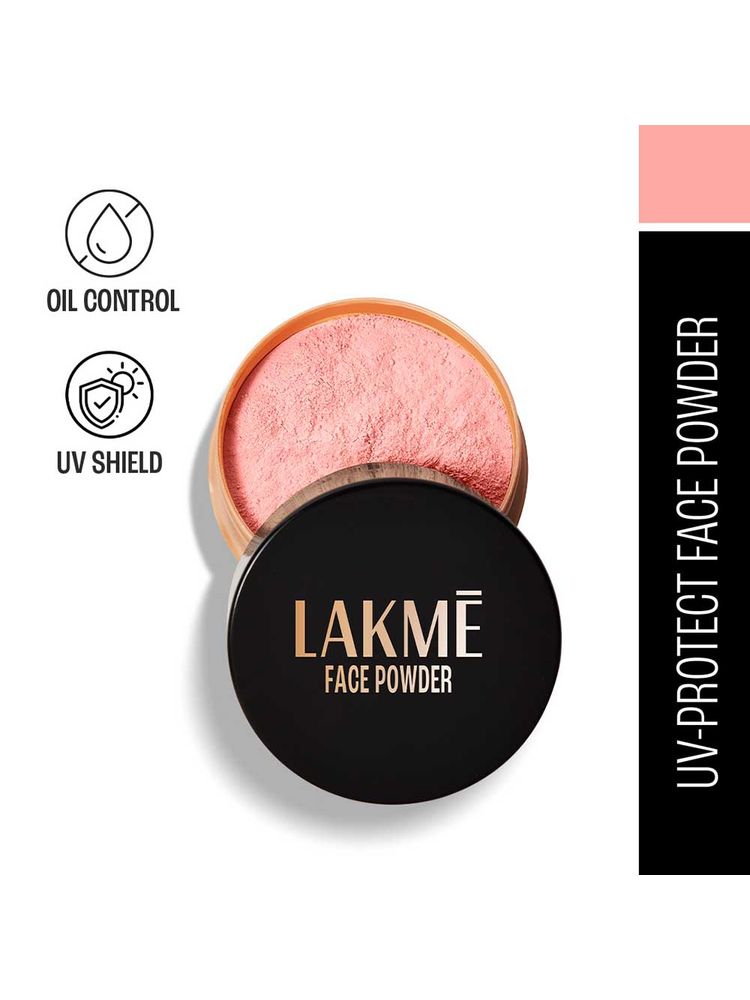 Lakme Forever Matte Face Powder, Matte Finish, Oil Control, For Rosy Glow