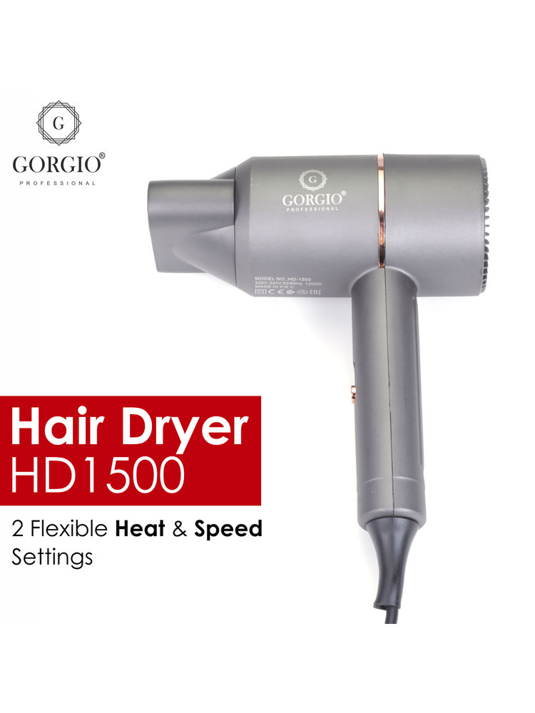 Gorgio Professional Premium HairDryer HD 1500