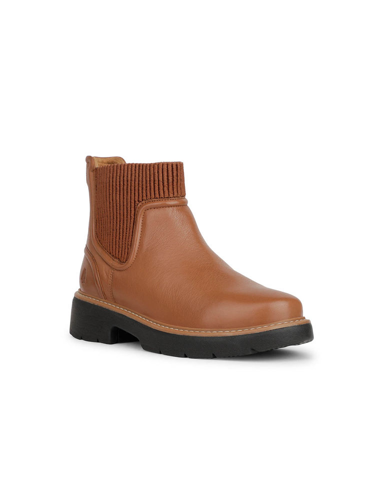 Hush Puppies Tan Women Chelsea Boots-image-42