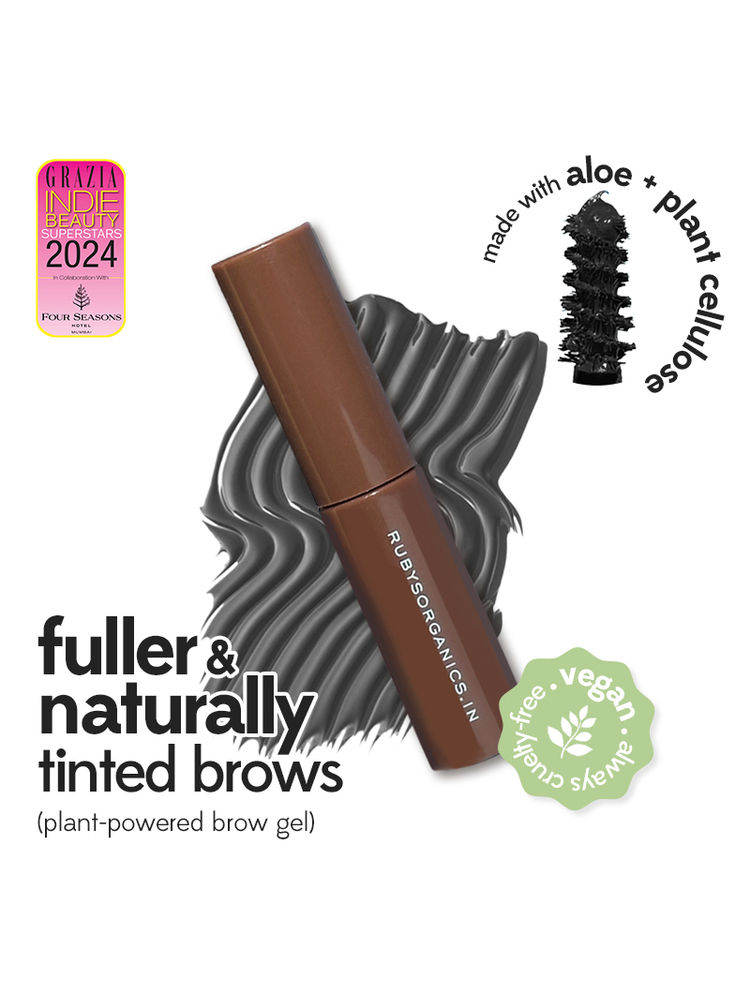 Ruby's Organics Tinted Eyebrow Gel