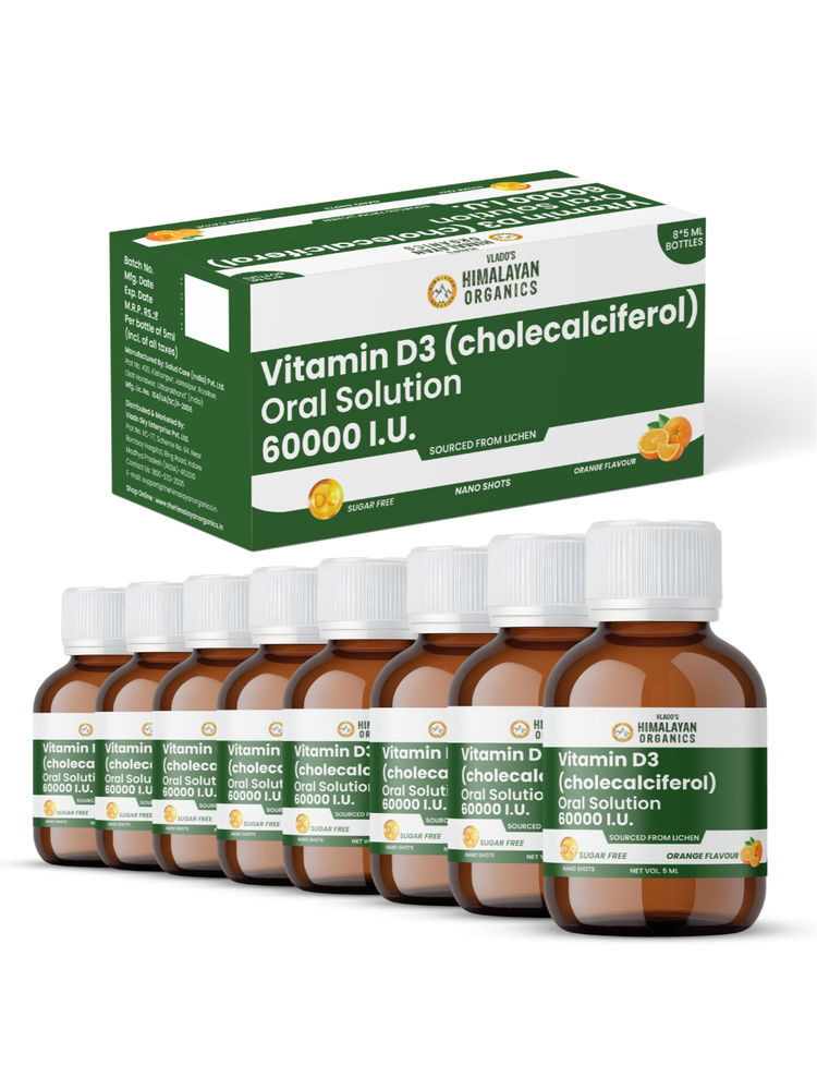 Vlado's Himalayan Organics Vitamin D3 60000 LU Oral Shots - Orange-picture-27