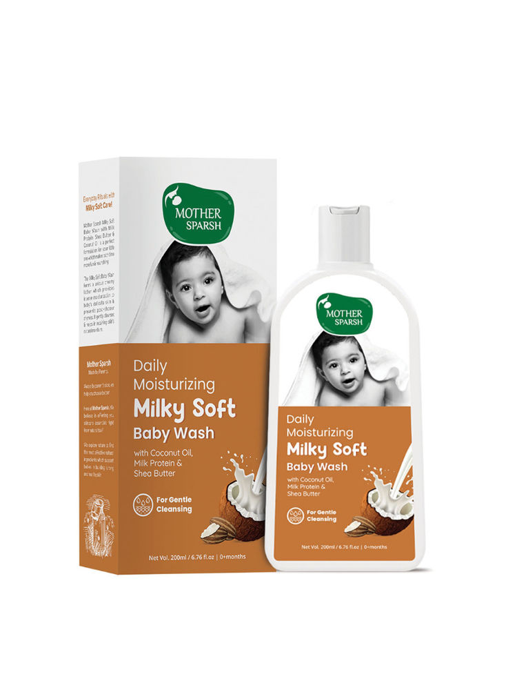 Mother Sparsh Daily Moisturising Milky Soft Baby Wash-picture-16