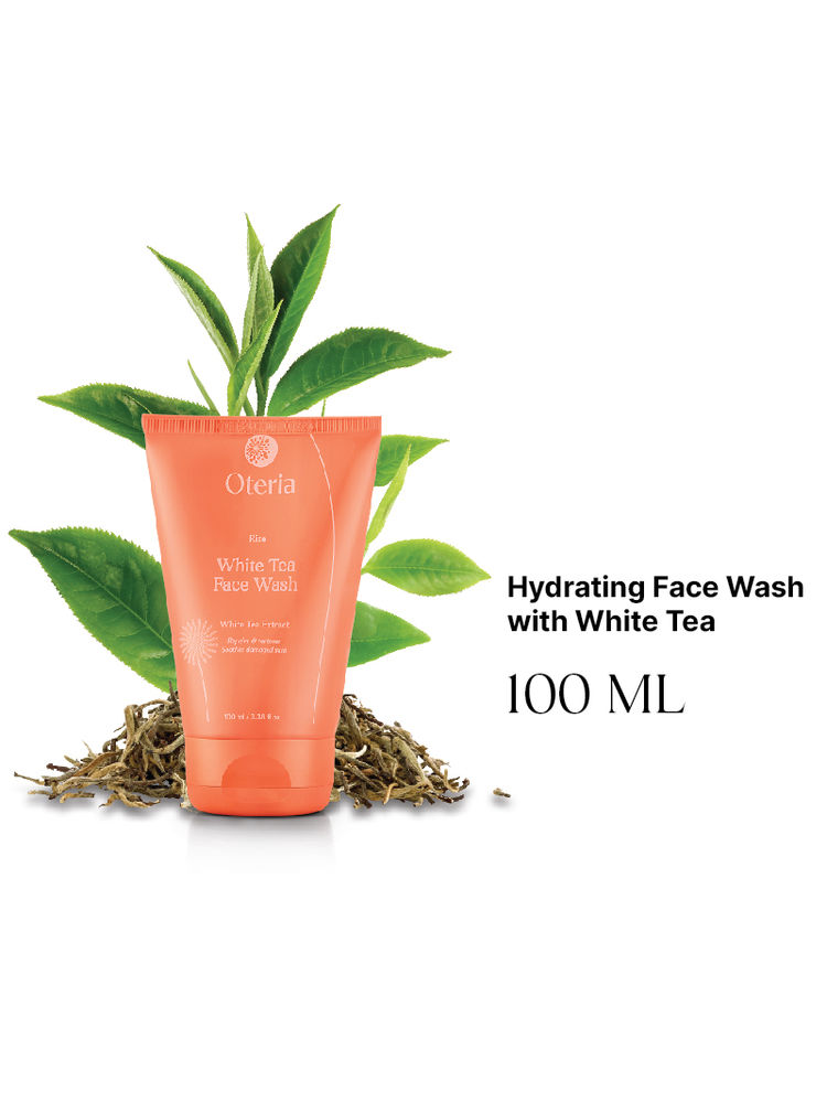 Oteria White Tea Face Wash For Pigmentation Dark Spots And Brightening, Cleanser for All Skin Types-image-26