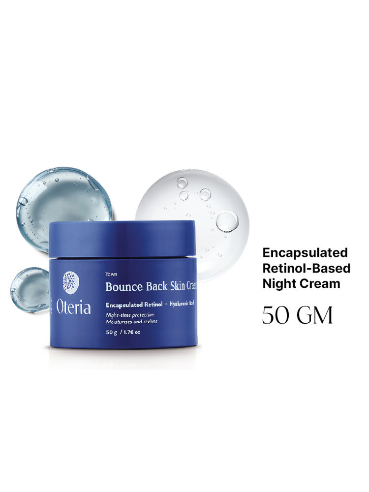 Oteria Bounce Back Skin Cream With 0.1% Encapsulated Retinol 0.1% Hyaluronic Acid Night Skin Repair-picture-12