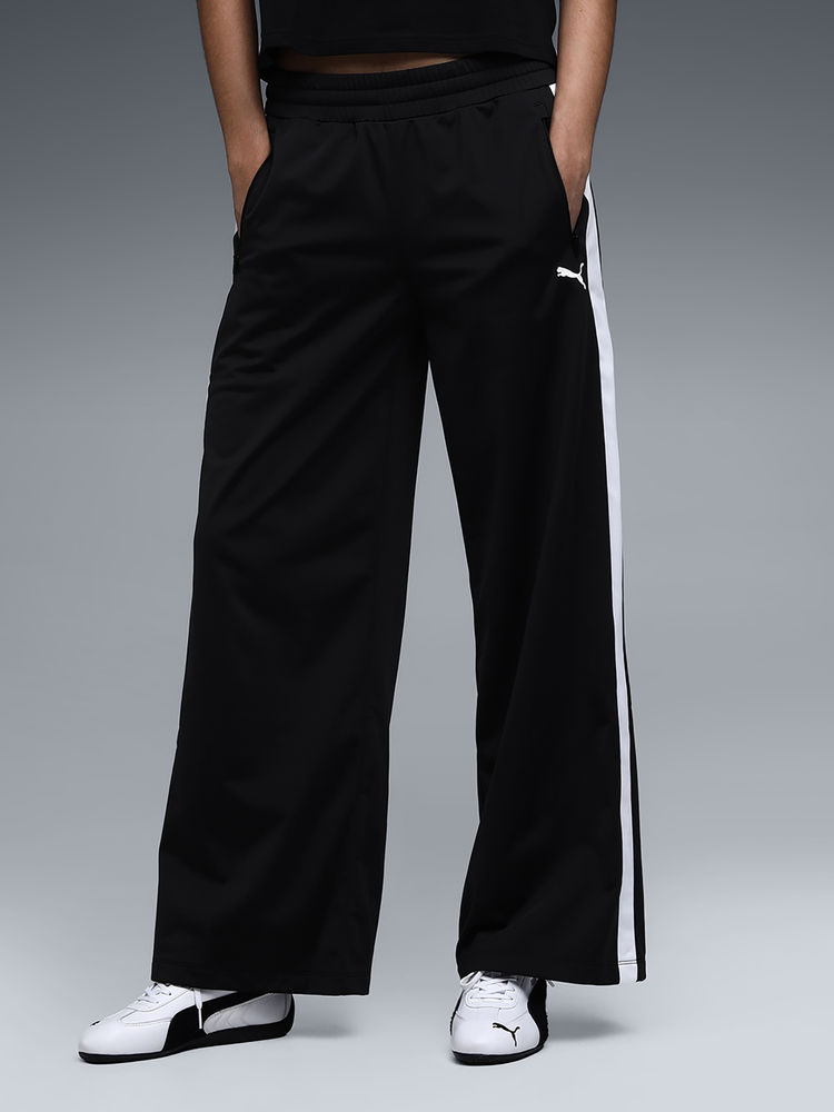 Puma Women Black Solid/Plain Polyester Trackpant-picture-12