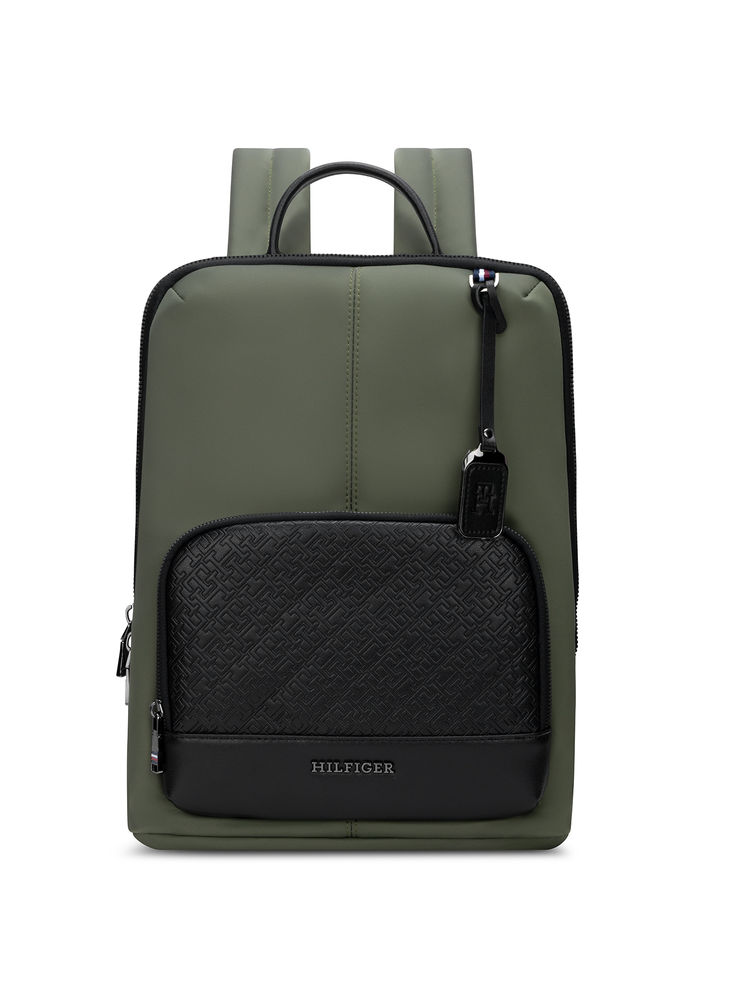tommy hilfiger clothing Tommy Hilfiger Laptop Backpack Solix Olive 12L Capacity-picture-14