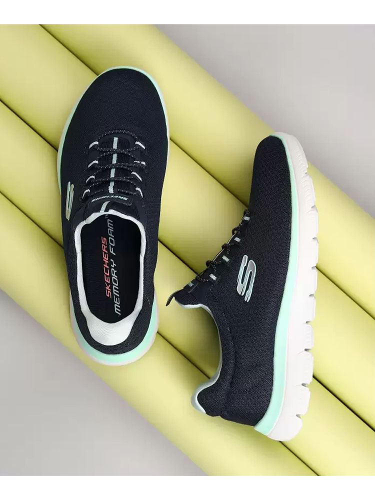 SKECHERS Women Summits Navy Blue Running Shoes-image-41