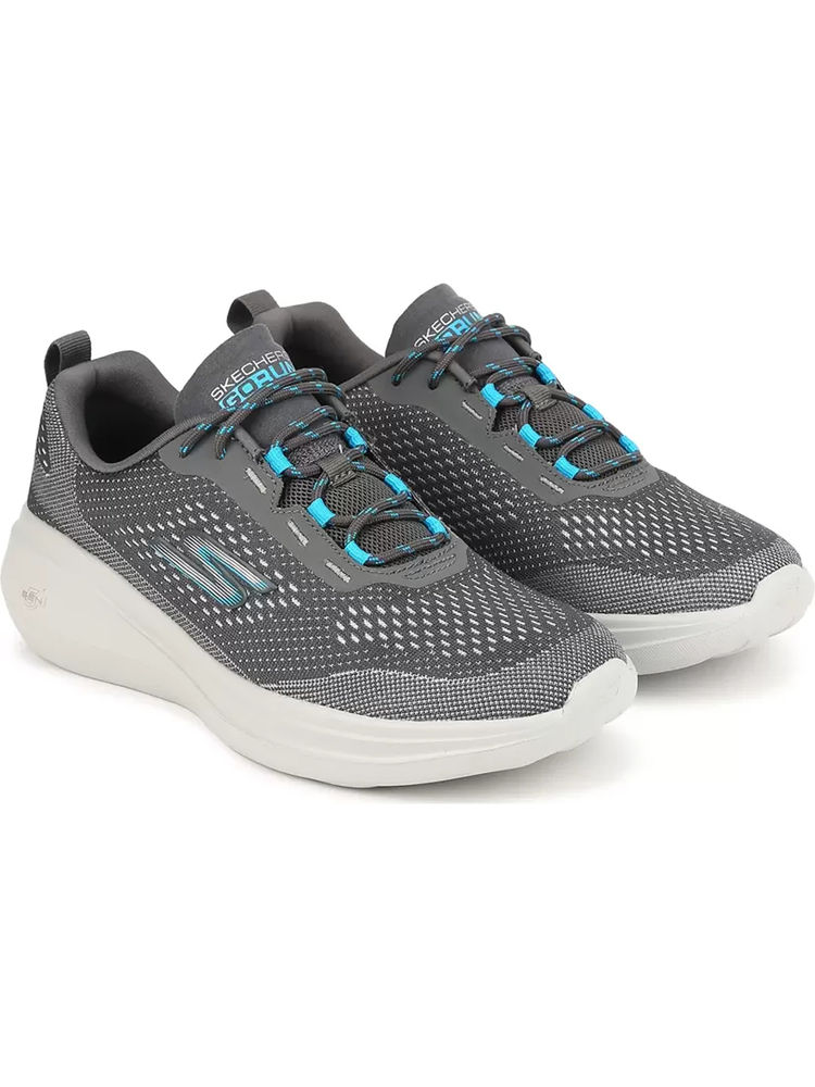 SKECHERS Women Go Run Fast-Glide Charcoal Running Shoes-image-1
