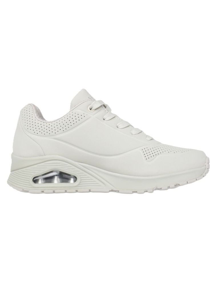 SKECHERS Women Uno - Stand On Air White Running Shoes-picture-28