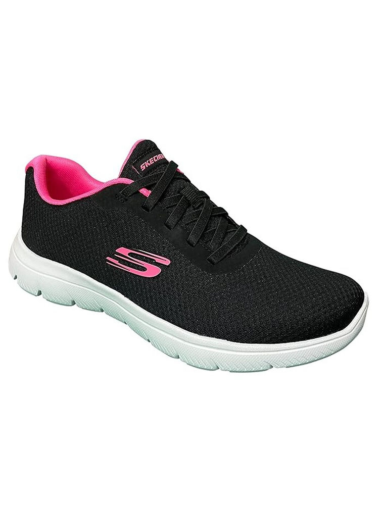 SKECHERS Women Summits Black Running Shoes-image-31