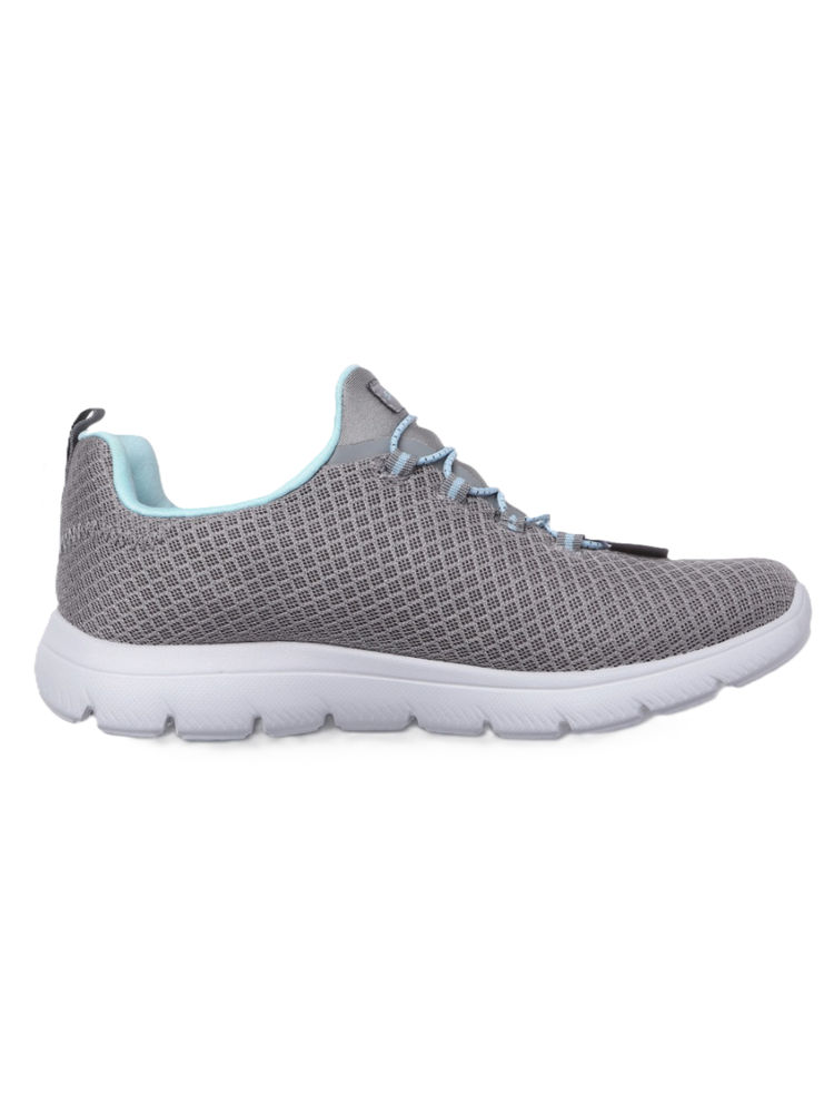 SKECHERS Women Summits Grey Running Shoes-image-46