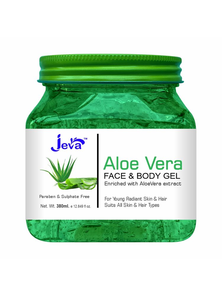 Jeva Aloevera Gel For Young Radiant Skin & Hair