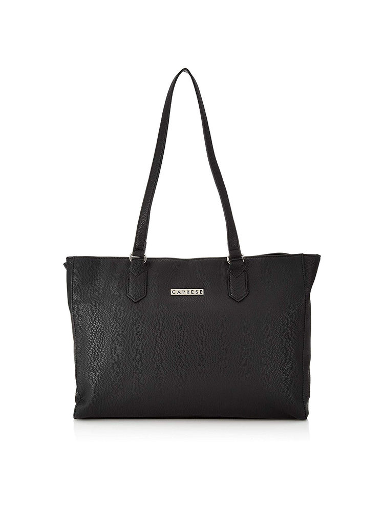 Caprese Lidwina Large (E) Black Tote-image-7