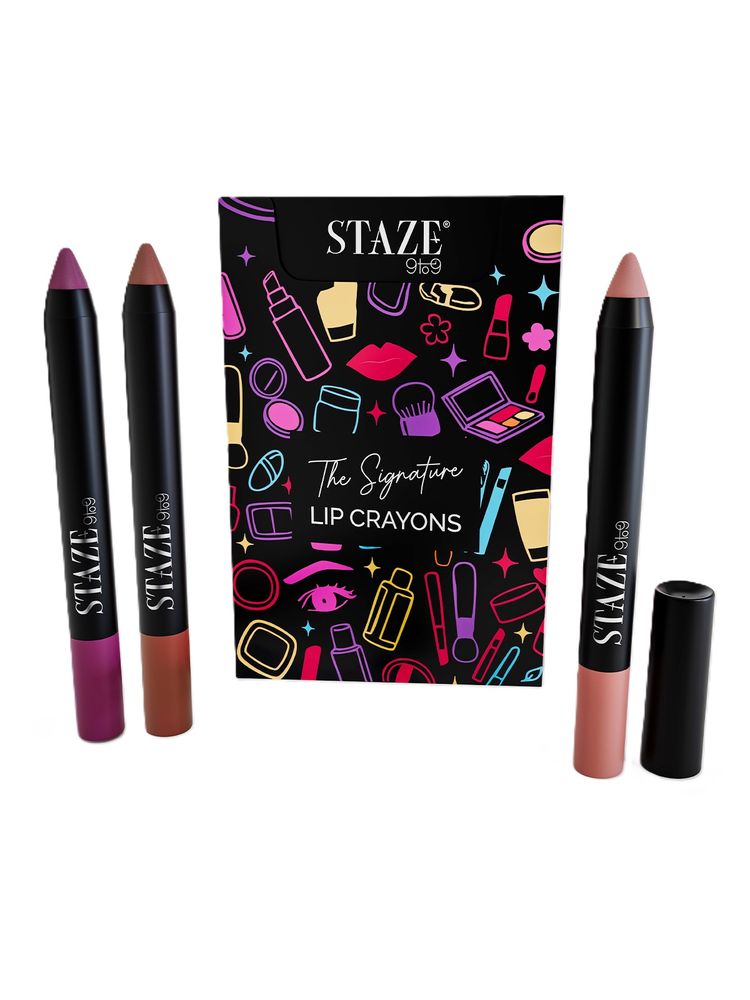 STAZE The Signature Lip Crayons - Lipstick Set