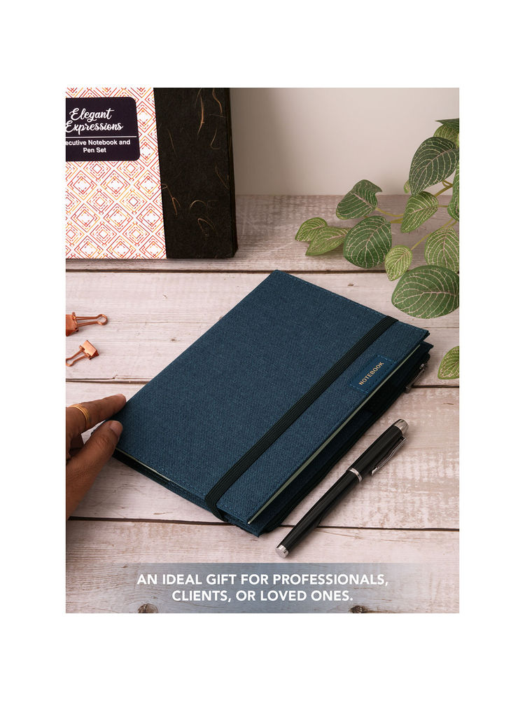 Doodle Collection A5 Refillable Notebook - Notable with Pen - Gift Set-image-40