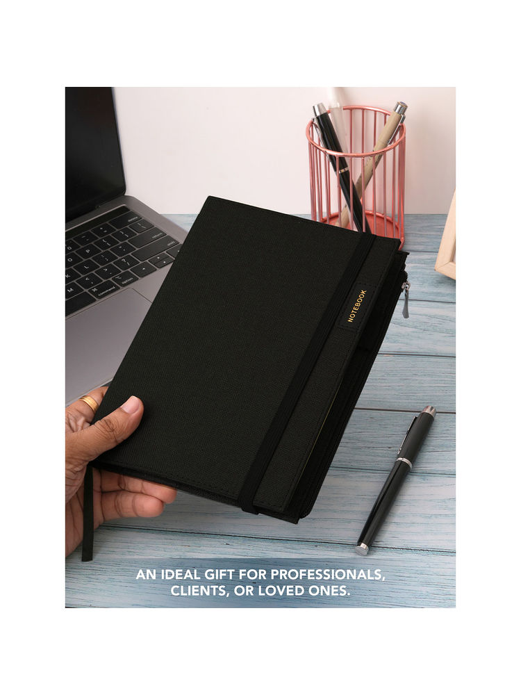 Doodle Collection A5 Refillable Notebook - Notable with Pen - Gift Set-image-3