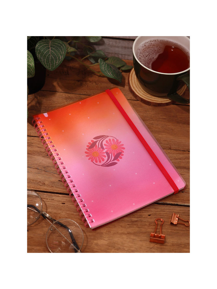 Doodle Collection Radiant Joy A5 Soft Wiro Bound Notebook-image-5