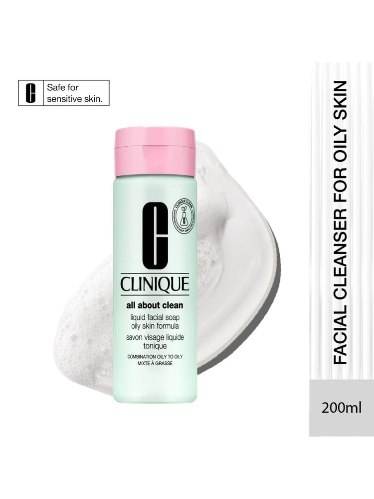 Clinique Liquid Facial Soap Oily Skin - Combination Oily To Oily Facewash-picture-15