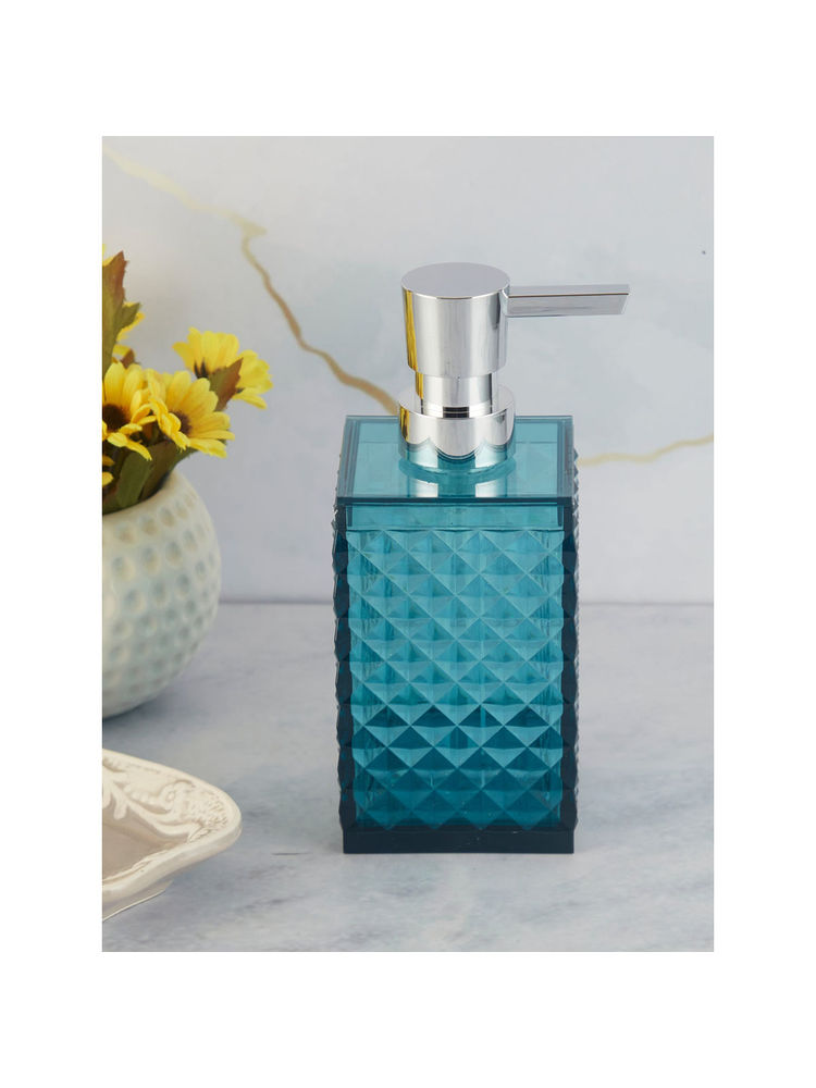 Kookee Acrylic Soap Dispenser Pump for Bathroom -Blue-image-38