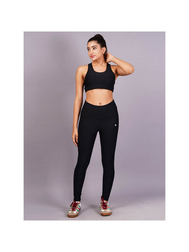 Aesthetic Bodies Ripped Active Wear Gym Black Sports Bra and Tights (Set of 2)-picture-14